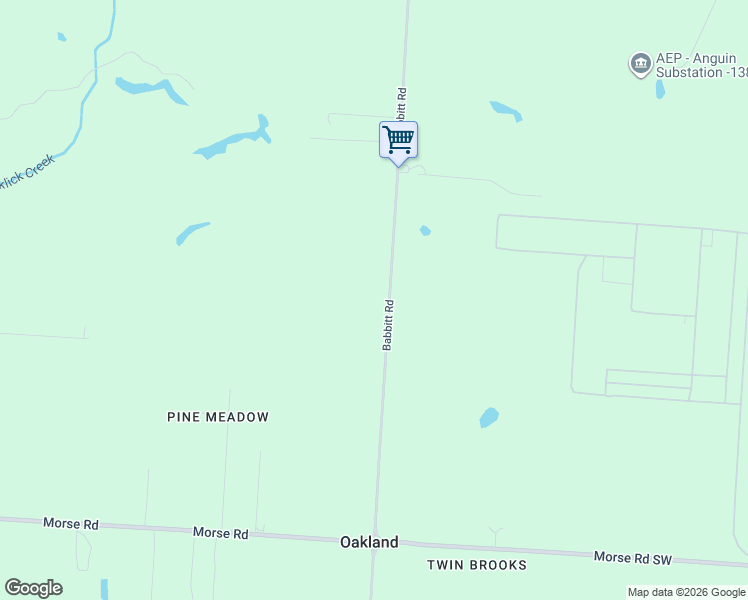 map of restaurants, bars, coffee shops, grocery stores, and more near 5219 Babbitt Rd in New Albany