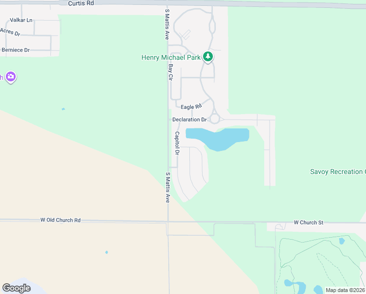 map of restaurants, bars, coffee shops, grocery stores, and more near 408 Capitol Drive in Savoy