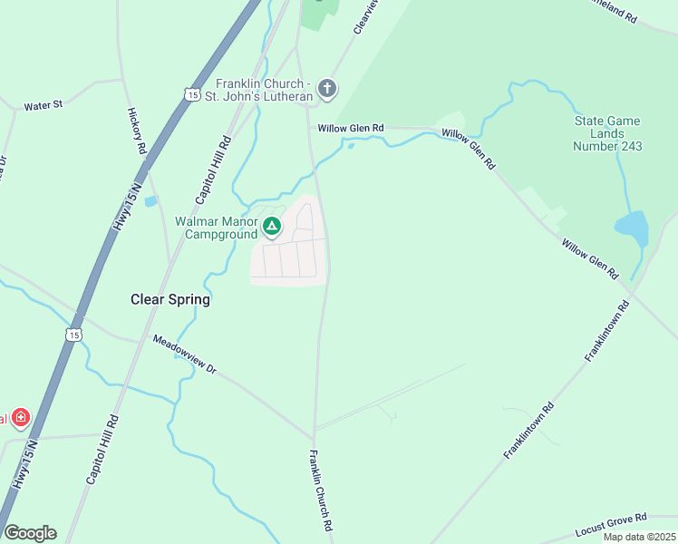 map of restaurants, bars, coffee shops, grocery stores, and more near 339 Franklin Church Road in Dillsburg