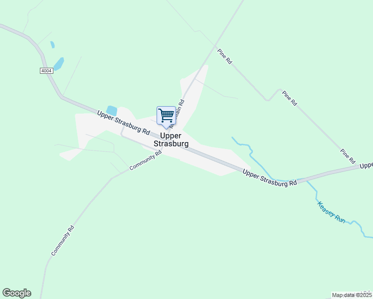 map of restaurants, bars, coffee shops, grocery stores, and more near 9556 Upper Strasburg Road in Franklin County