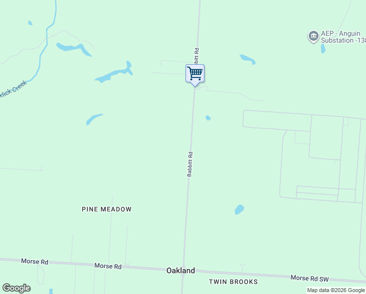 map of restaurants, bars, coffee shops, grocery stores, and more near 5219 Babbitt Road in New Albany