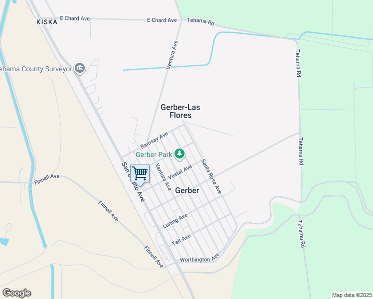 map of restaurants, bars, coffee shops, grocery stores, and more near 502 Chipman Avenue in Gerber