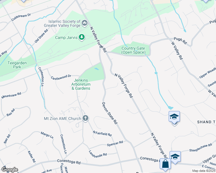 map of restaurants, bars, coffee shops, grocery stores, and more near 53 Gwen Lane in Devon