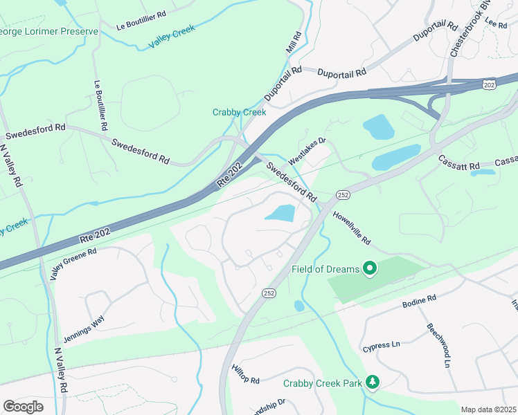 map of restaurants, bars, coffee shops, grocery stores, and more near 146 Ridgeview Circle in Berwyn