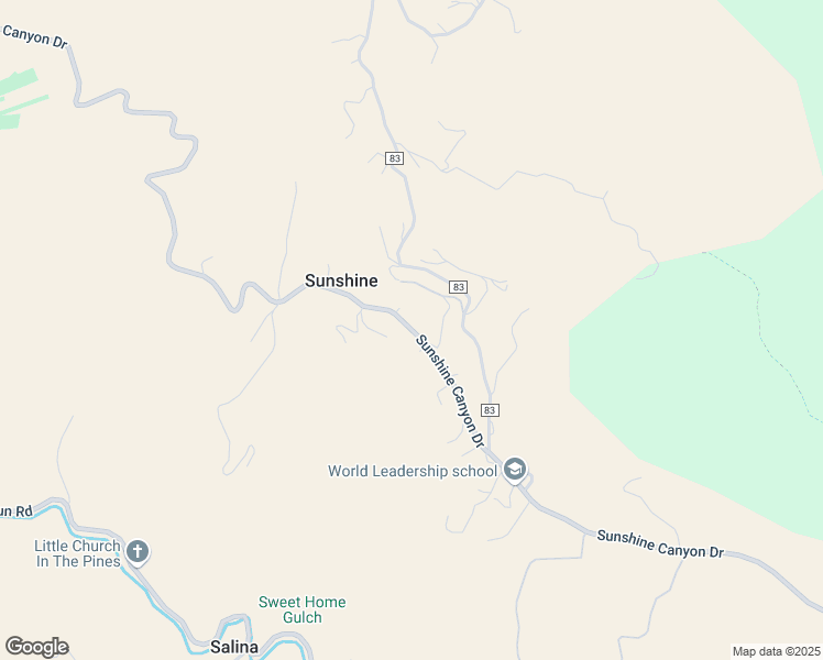map of restaurants, bars, coffee shops, grocery stores, and more near 6074 Sunshine Canyon Drive in Boulder
