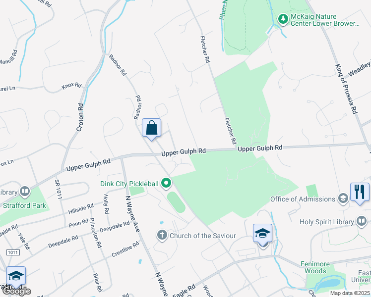 map of restaurants, bars, coffee shops, grocery stores, and more near 922 Mount Pleasant Avenue in Wayne