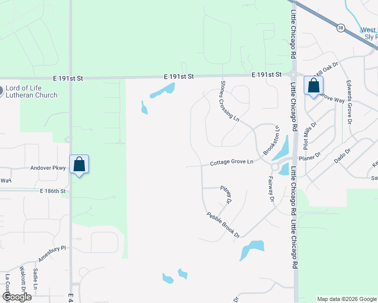 map of restaurants, bars, coffee shops, grocery stores, and more near 18741 Stonebluff Lane in Noblesville