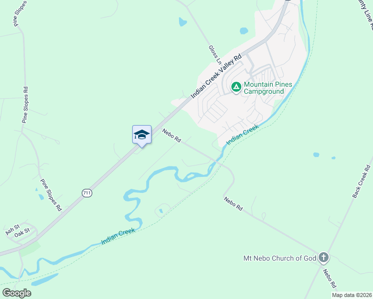 map of restaurants, bars, coffee shops, grocery stores, and more near 126 Nebo Road in Champion