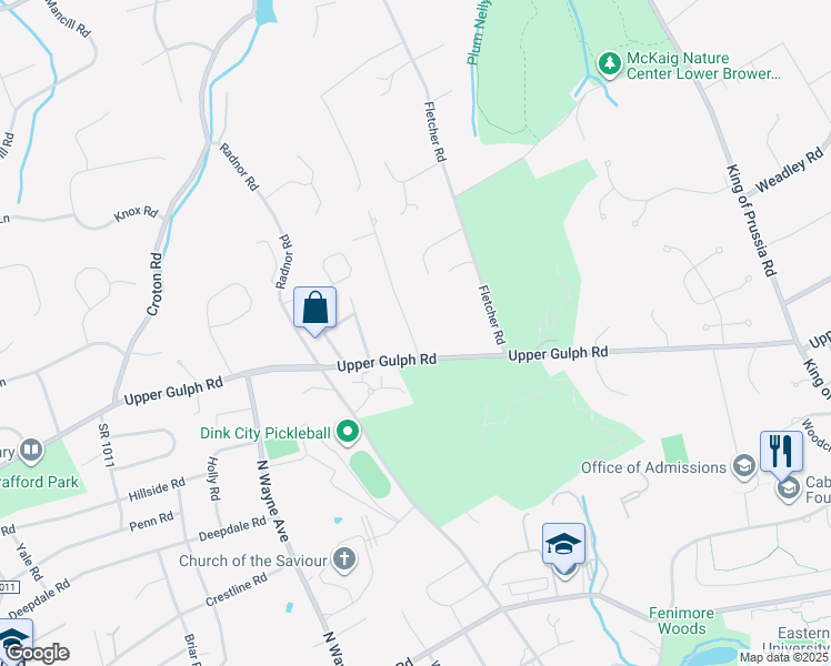 map of restaurants, bars, coffee shops, grocery stores, and more near 922 Mount Pleasant Avenue in Wayne