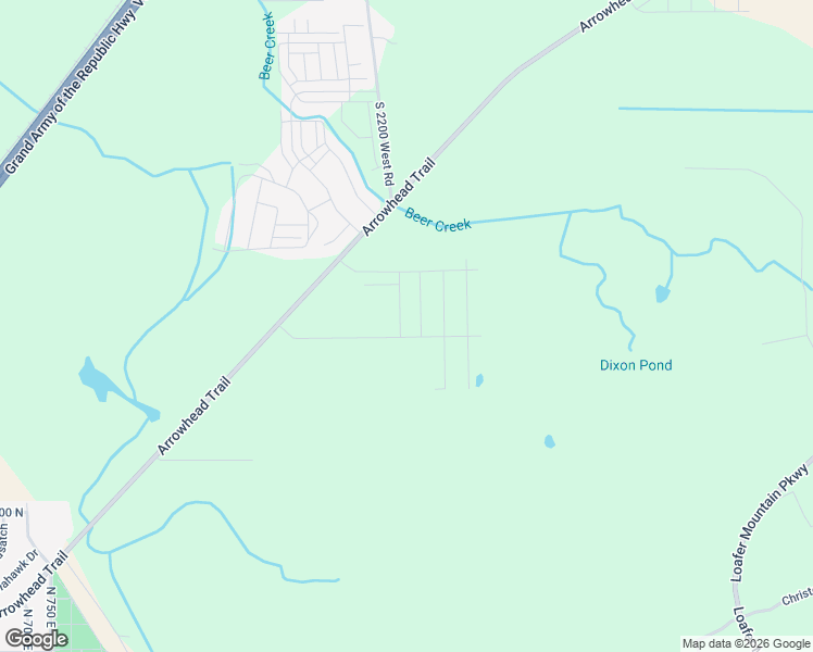 map of restaurants, bars, coffee shops, grocery stores, and more near 1278 North 1400 East in Woodland Hills