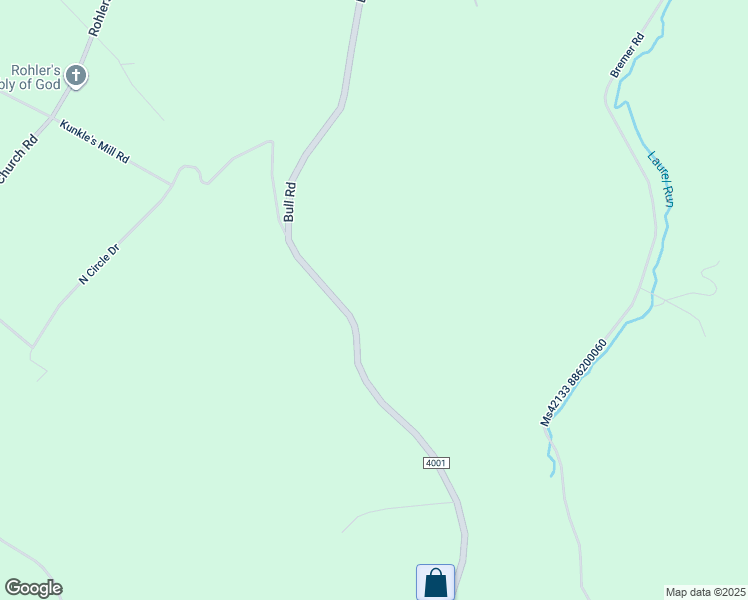 map of restaurants, bars, coffee shops, grocery stores, and more near 5689 Bull Road in Dover