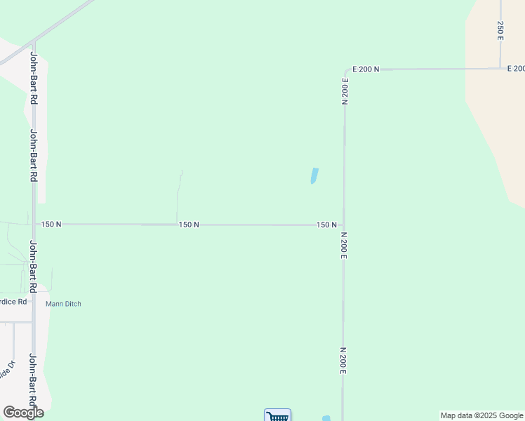 map of restaurants, bars, coffee shops, grocery stores, and more near 1720 150 North in Lebanon