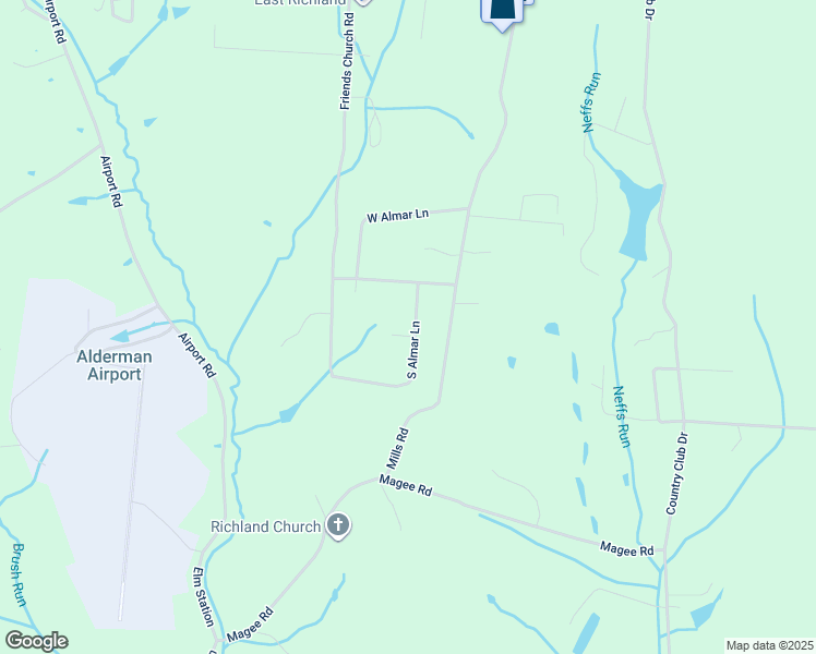 map of restaurants, bars, coffee shops, grocery stores, and more near 67602 South Almar Lane in Saint Clairsville