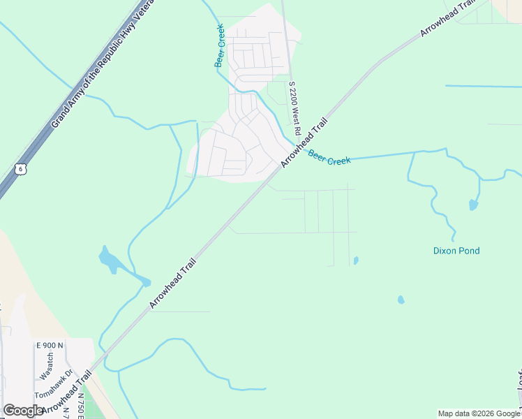 map of restaurants, bars, coffee shops, grocery stores, and more near 1338 North 1280 East in Payson