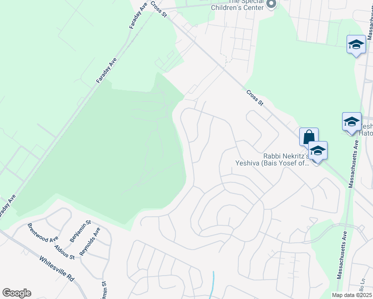 map of restaurants, bars, coffee shops, grocery stores, and more near 125 Skyline Drive in Lakewood