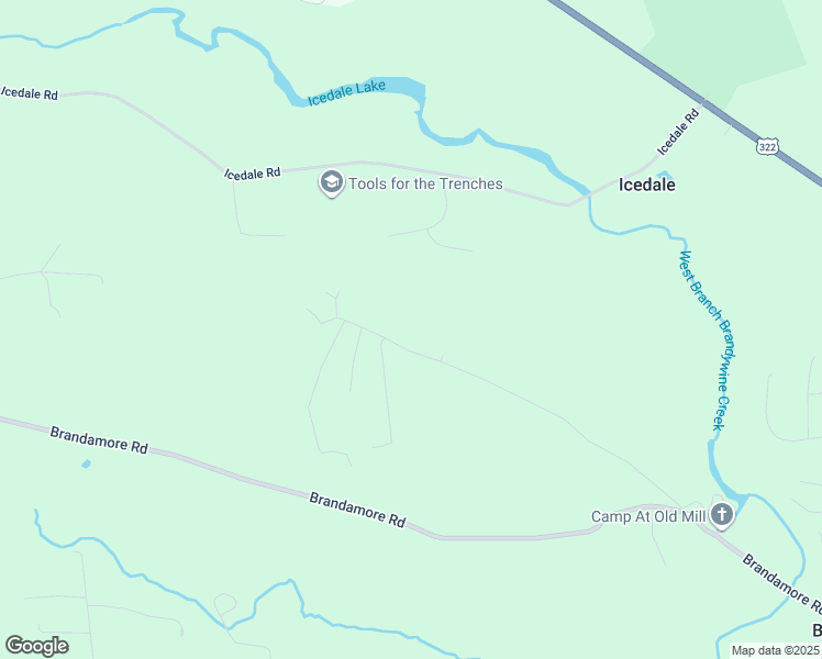 map of restaurants, bars, coffee shops, grocery stores, and more near 183 Barons Hill Road in Honey Brook
