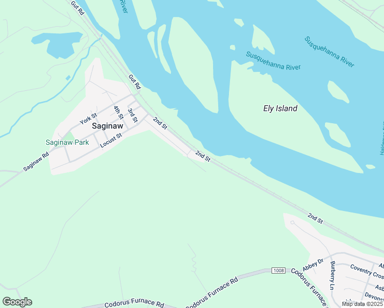 map of restaurants, bars, coffee shops, grocery stores, and more near 870 2nd Street in Mount Wolf