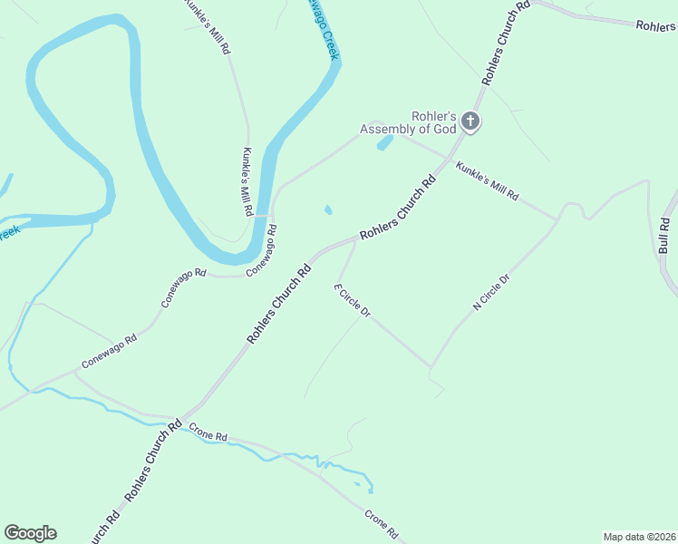 map of restaurants, bars, coffee shops, grocery stores, and more near 600 East Circle Drive in Dover