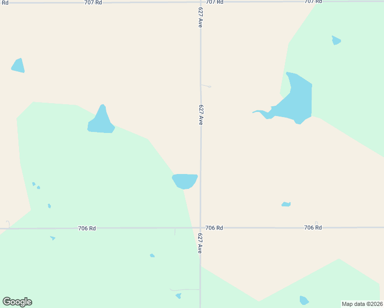 map of restaurants, bars, coffee shops, grocery stores, and more near 70635 627 Avenue in Du Bois