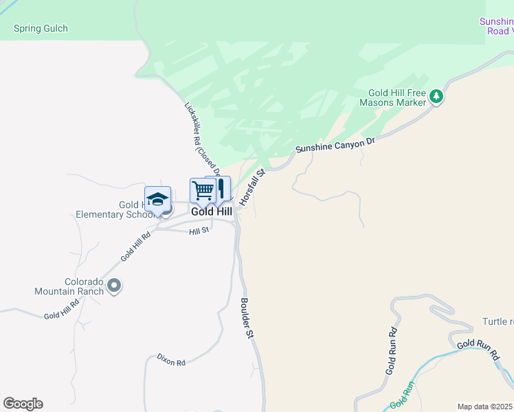 map of restaurants, bars, coffee shops, grocery stores, and more near 601 East Street in Boulder