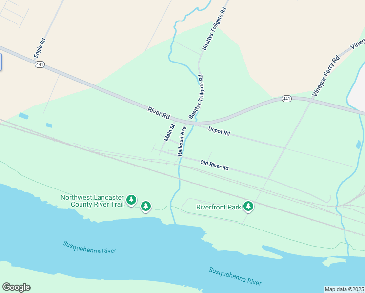 map of restaurants, bars, coffee shops, grocery stores, and more near 21 Railroad Avenue in Marietta