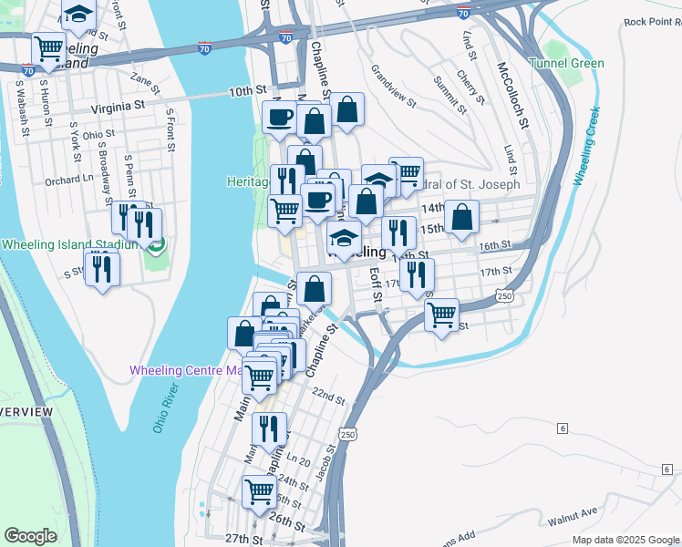 44 16th Street, Wheeling WV Walk Score