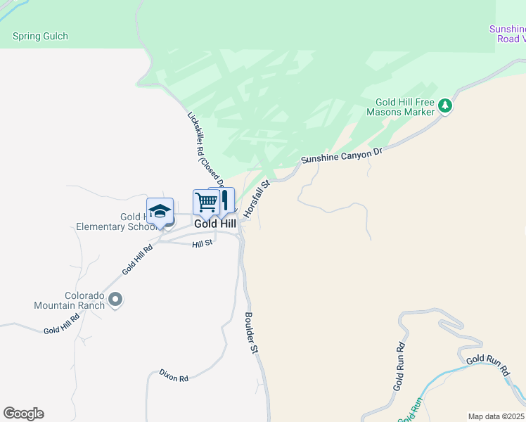 map of restaurants, bars, coffee shops, grocery stores, and more near 601 East Street in Boulder