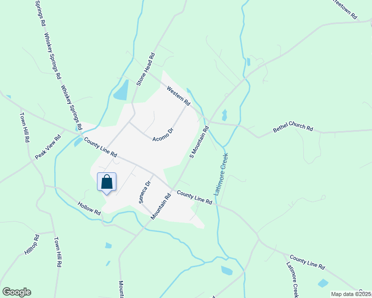 map of restaurants, bars, coffee shops, grocery stores, and more near 1622 South Mountain Road in Dillsburg