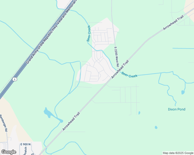 map of restaurants, bars, coffee shops, grocery stores, and more near 1274 East 1475 North in Payson