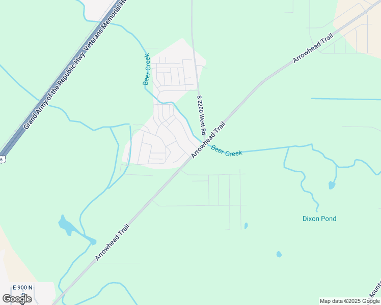map of restaurants, bars, coffee shops, grocery stores, and more near Arrowhead Trail in Payson