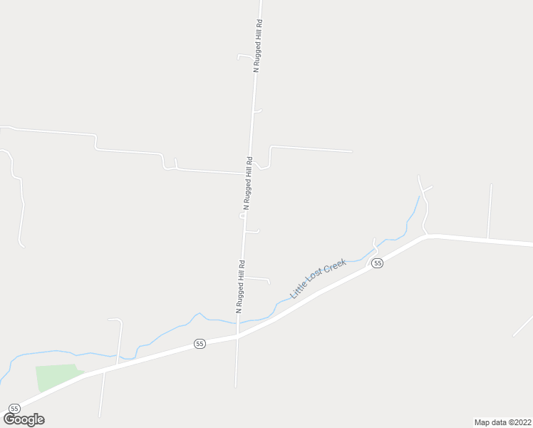 map of restaurants, bars, coffee shops, grocery stores, and more near 2535 North Rugged Hill Road in Casstown