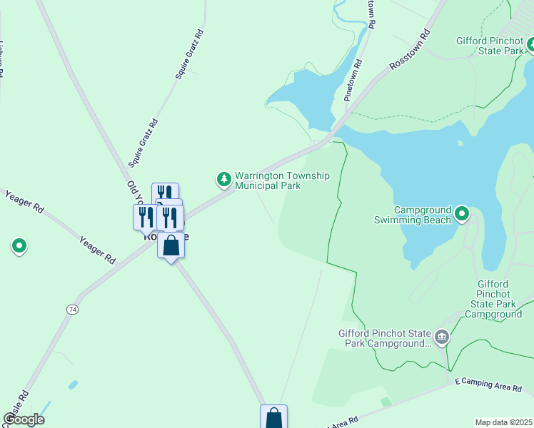 map of restaurants, bars, coffee shops, grocery stores, and more near 3200 Rosstown Road in Wellsville