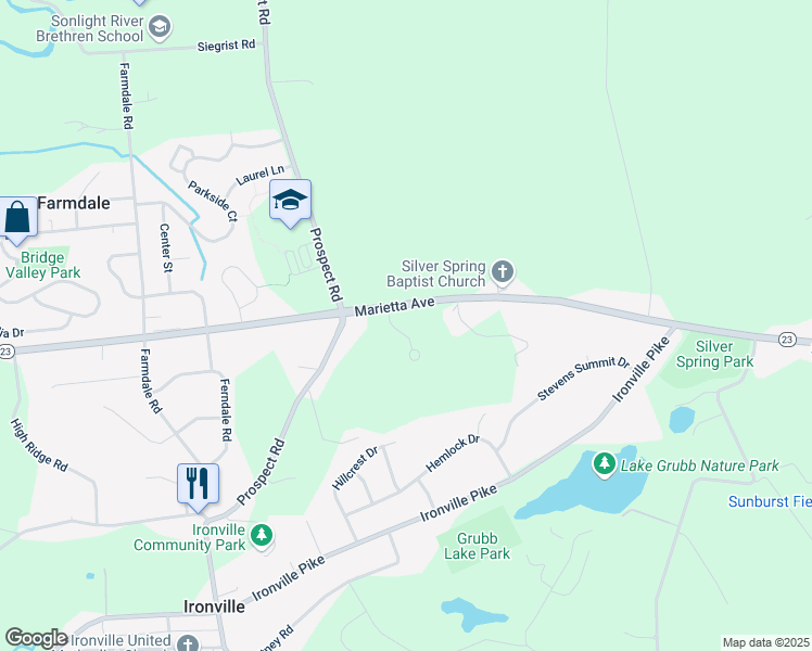 map of restaurants, bars, coffee shops, grocery stores, and more near 796 Chestnut Hill Drive in Columbia