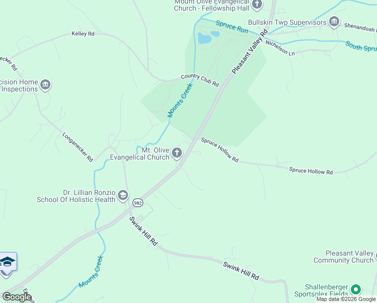 map of restaurants, bars, coffee shops, grocery stores, and more near 375 Pleasant Valley Road in Connellsville