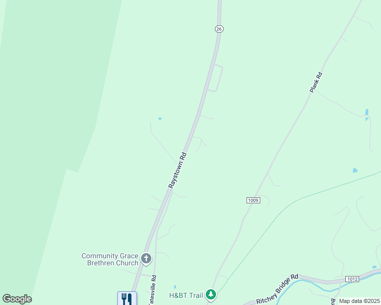 map of restaurants, bars, coffee shops, grocery stores, and more near 1506 Raystown Road in Everett