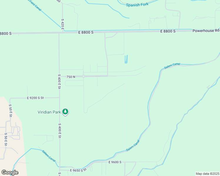 map of restaurants, bars, coffee shops, grocery stores, and more near South 800 East in Spanish Fork