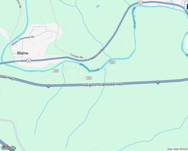 map of restaurants, bars, coffee shops, grocery stores, and more near 54397 Farr Road in Bridgeport