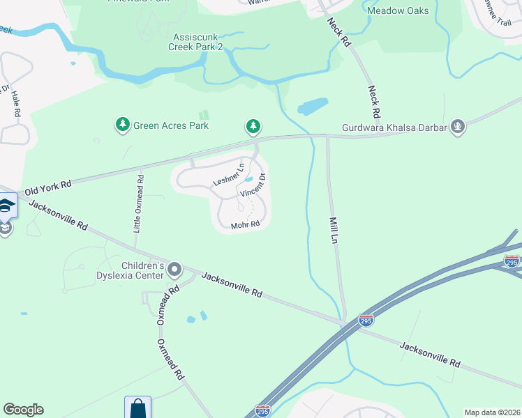 map of restaurants, bars, coffee shops, grocery stores, and more near 59 Mohr Road in Burlington