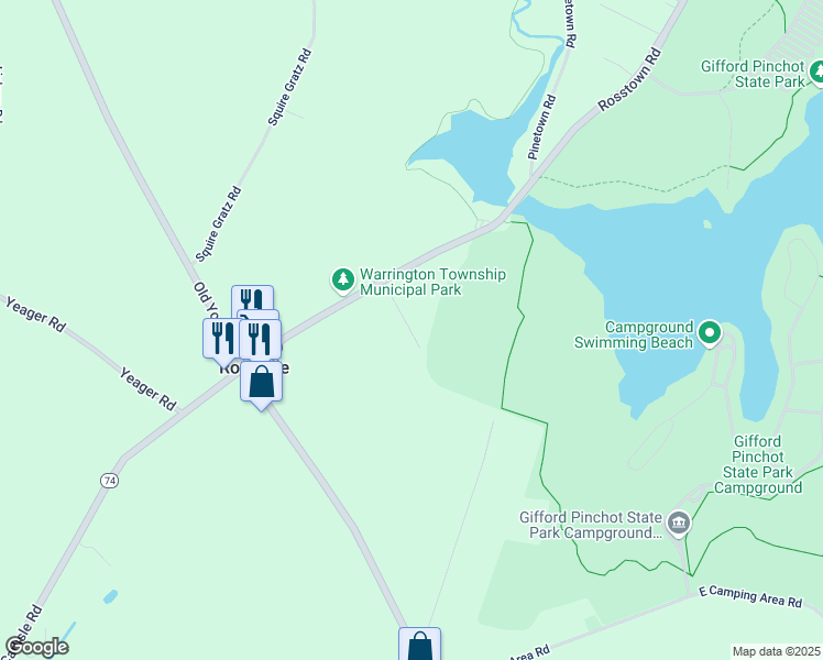 map of restaurants, bars, coffee shops, grocery stores, and more near 3266 Rosstown Road in Wellsville