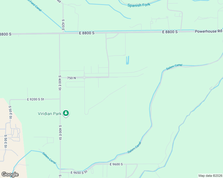 map of restaurants, bars, coffee shops, grocery stores, and more near South 800 East in Spanish Fork