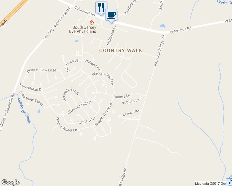 map of restaurants, bars, coffee shops, grocery stores, and more near 202 Wagon Wheel Lane in Mansfield