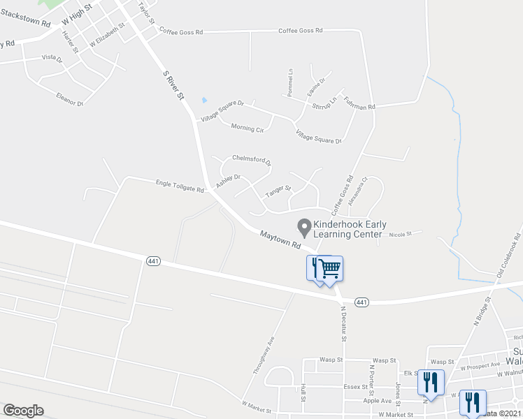 map of restaurants, bars, coffee shops, grocery stores, and more near 76 Ashley Dr in Marietta