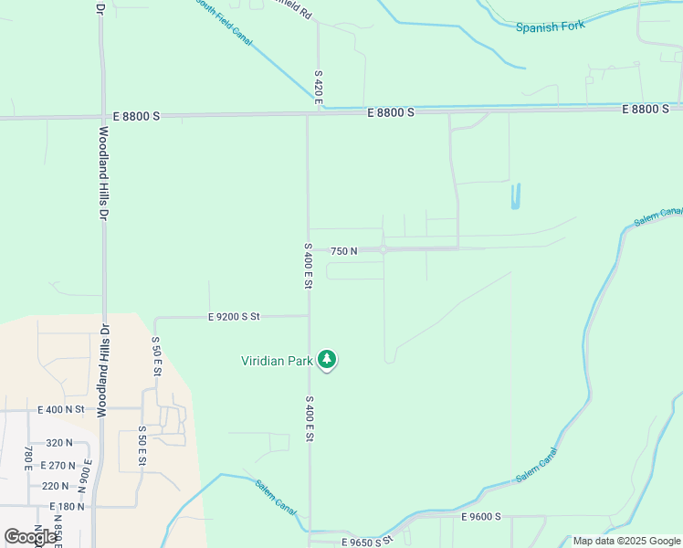map of restaurants, bars, coffee shops, grocery stores, and more near 1487 East 690 North in Spanish Fork