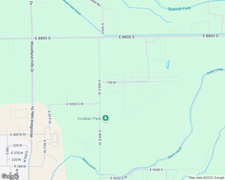 map of restaurants, bars, coffee shops, grocery stores, and more near 1501 East 690 North in Spanish Fork