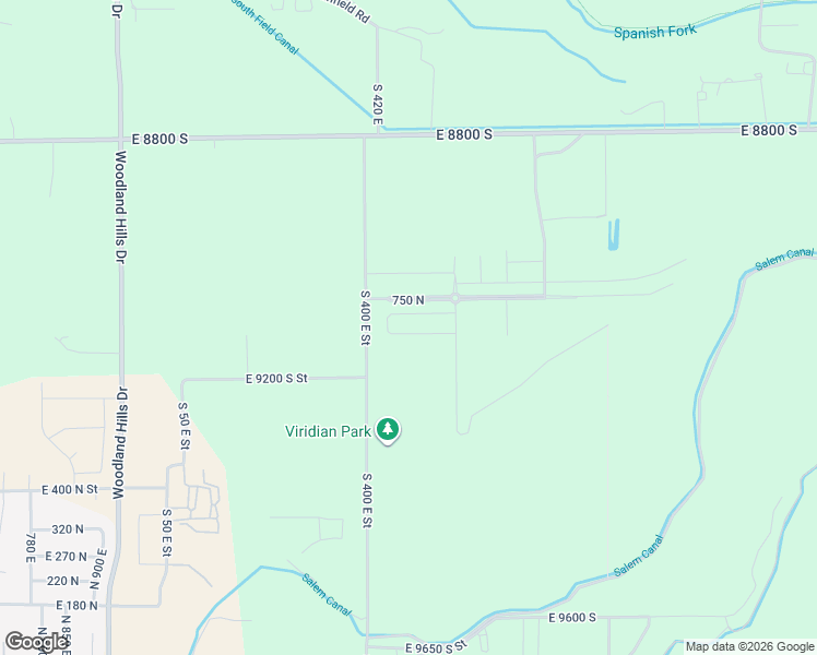map of restaurants, bars, coffee shops, grocery stores, and more near 1493 East 690 North in Spanish Fork