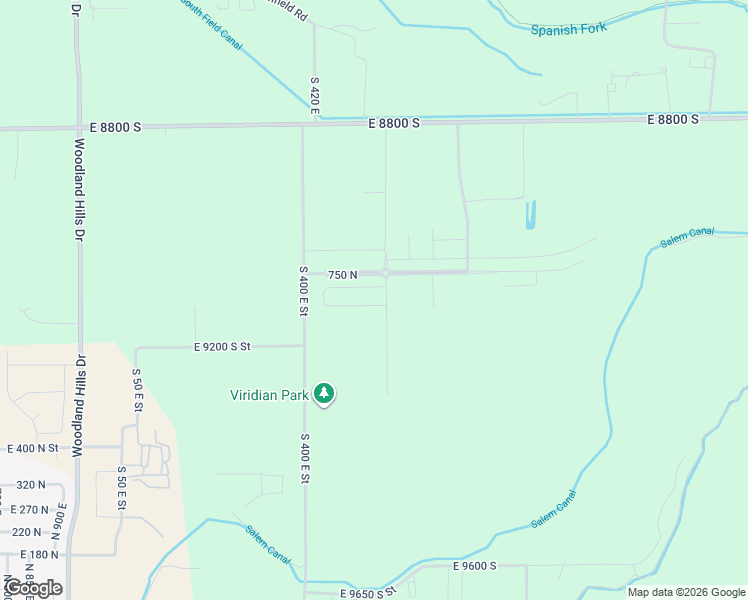 map of restaurants, bars, coffee shops, grocery stores, and more near 1561 East 690 North in Salem