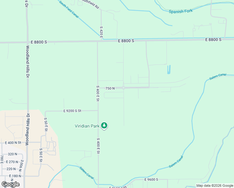 map of restaurants, bars, coffee shops, grocery stores, and more near 1542 East 720 North in Salem