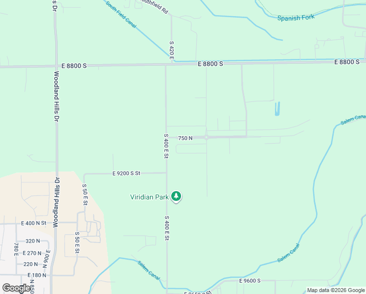 map of restaurants, bars, coffee shops, grocery stores, and more near 1484 East 720 North in Spanish Fork