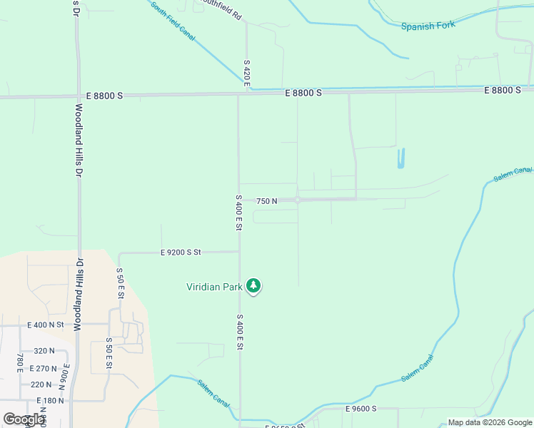 map of restaurants, bars, coffee shops, grocery stores, and more near 1494 East 720 North in Spanish Fork