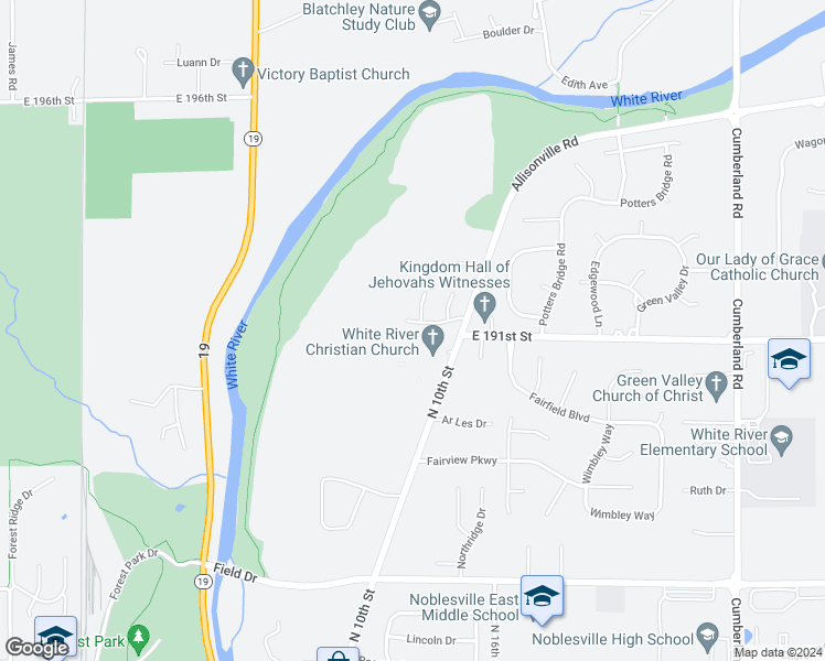 map of restaurants, bars, coffee shops, grocery stores, and more near 9123 Capstone Court in Noblesville